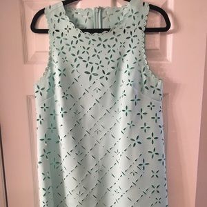 JCrew Mint Lace Dress Size 12